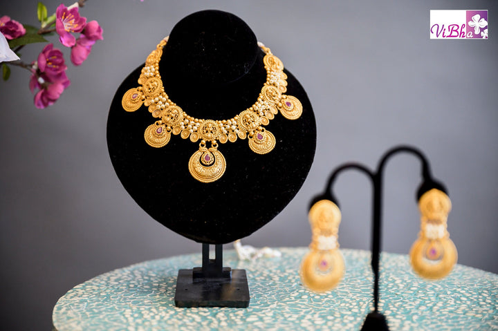 Accessories & Jewelry - Chand Bali Temple Jewelry Set