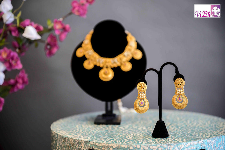 Accessories & Jewelry - Chand Bali Temple Jewelry Set