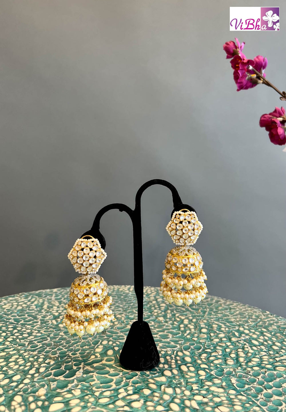 Accessories & Jewelry - Kundan Earrings