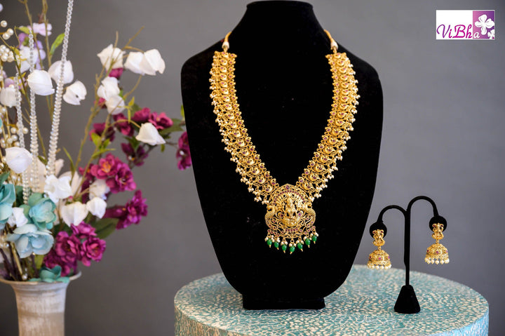 Accessories & Jewelry - Nakshi Lakshmi Long Haaram Set
